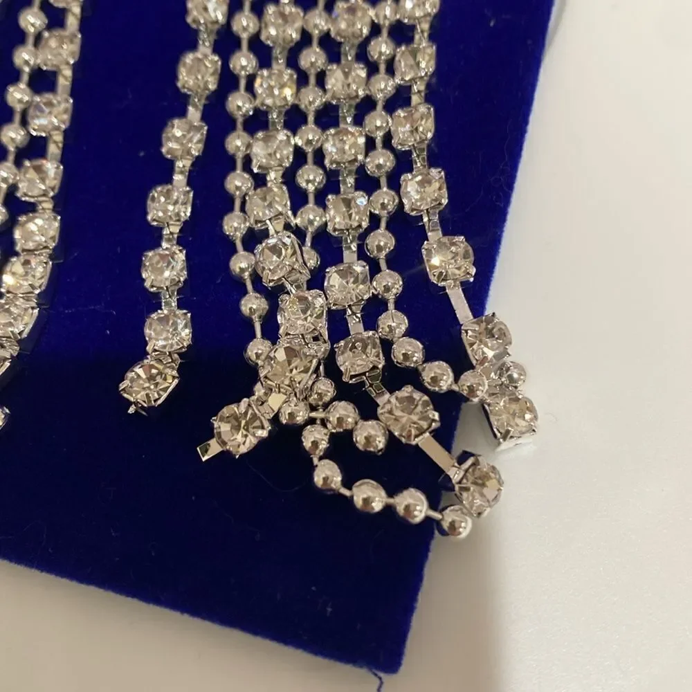 Beautiful Rhinestone Earrings - Picture 3 of 5